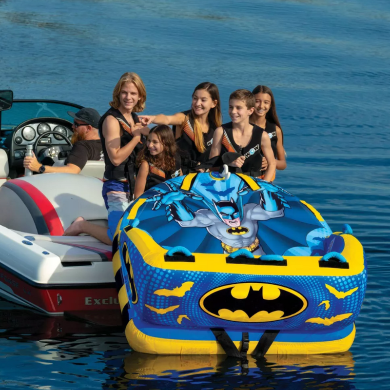 Load image into Gallery viewer, WOW Sports DC Comics Batman 2-Person Bubba Soft Top Towable
