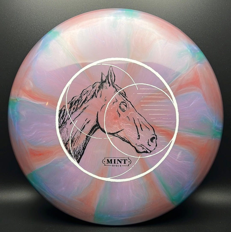 Load image into Gallery viewer, Sublime Swirl Mustang - "UV X-Ray" by ZAM - UV Reactive Foil
