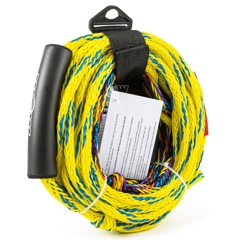 Load image into Gallery viewer, WOW Watersports 60ft 2-Rider 2K Tow Rope with 2 Sections
