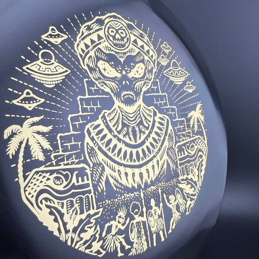S-Blend Scepter - Gold "Alien Aztec"