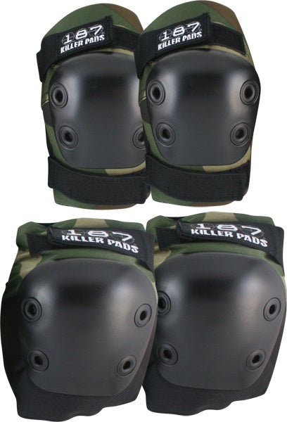 Load image into Gallery viewer, 187 Combo Pack Knee/Elbow Pad Set - Camo
