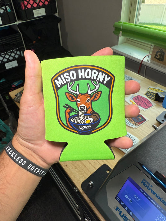Miso Horny Koozie