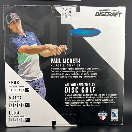 Paul McBeth Premium Disc Golf Set - 3 Discs
