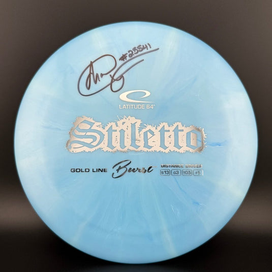 Gold Burst Stiletto *Signed* - Chandler Fry