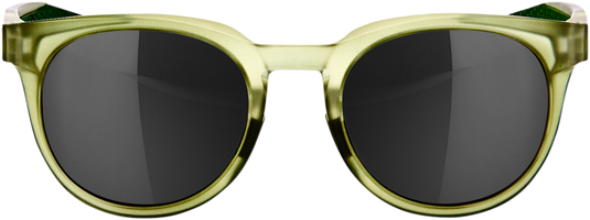 100% Campo Sunglasses - Olive - Black Mirror 61026-296-61
