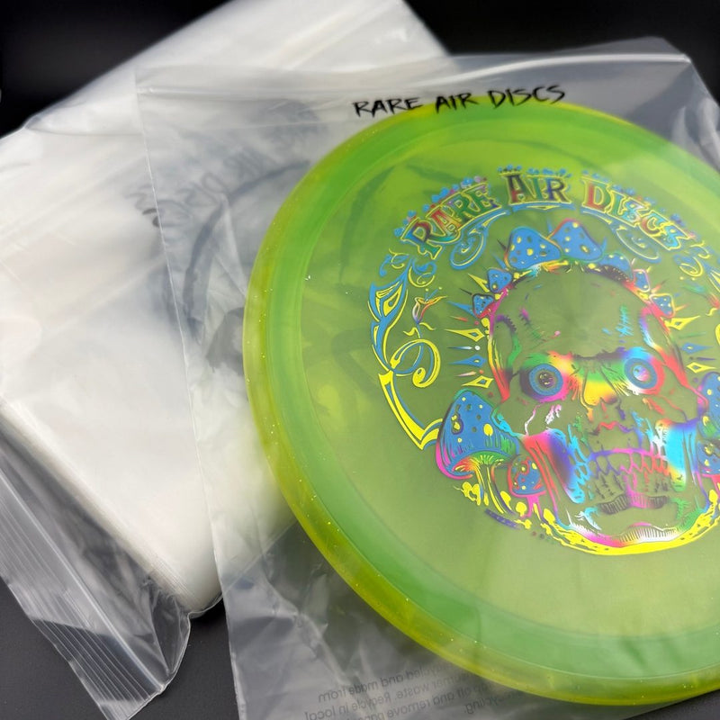 Load image into Gallery viewer, Clear Disc Storage Bags *100% Recycled - 2mil 9"x9" - RAD!
