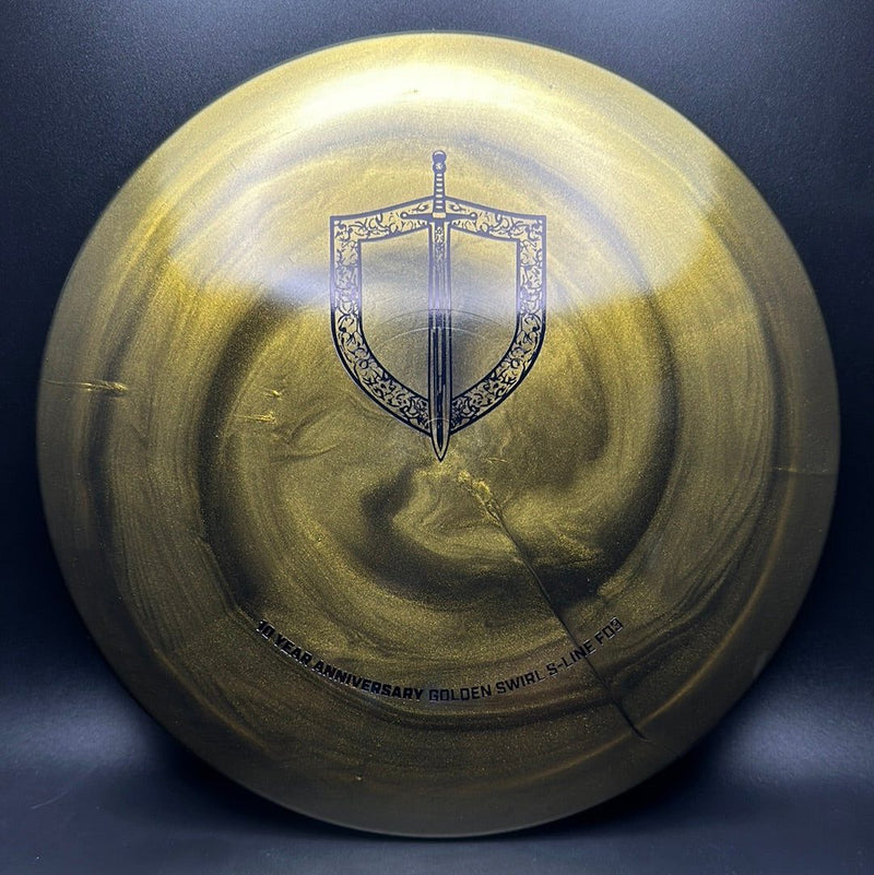 Load image into Gallery viewer, Golden Swirly S-Line FD3 - 10 Year Anniversary
