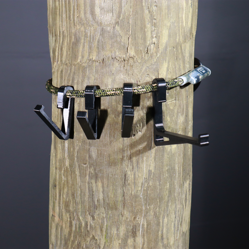 Load image into Gallery viewer, 3D Printed Bow Hanger For Rope
