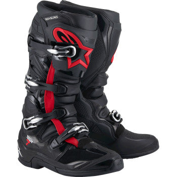 ALPINESTARS Tech 7 Boots - Fluorescent Red/Black - US 8 2012025-1030-8