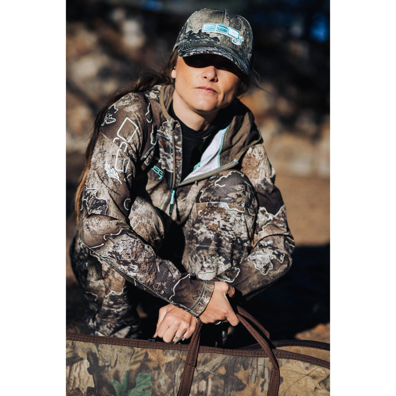 Load image into Gallery viewer, Distressed Camo Baseball Cap
