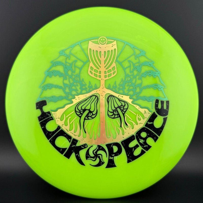 Load image into Gallery viewer, Soft Neo Spore - Huk Lab Peace Triple Foil Stamp
