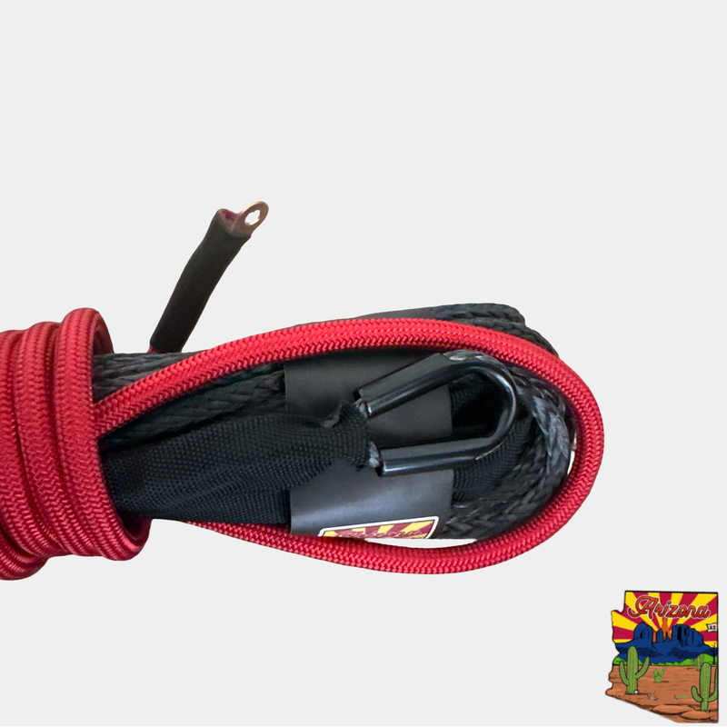 Load image into Gallery viewer, 1/4” x 50” Heavy duty SXS synthetic winch line
