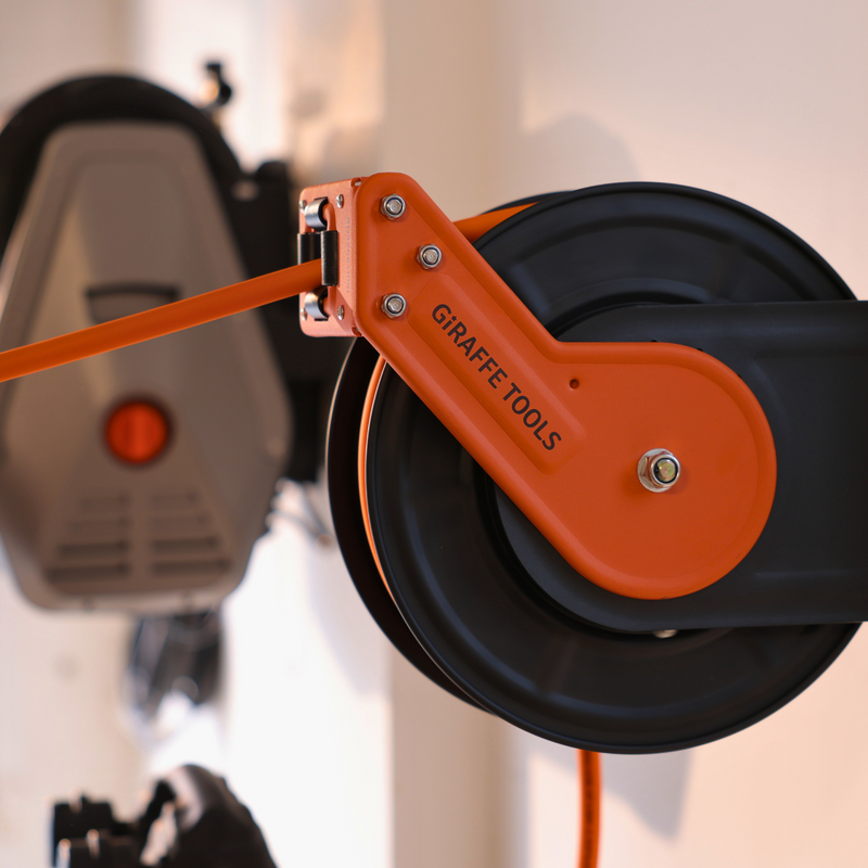 Load image into Gallery viewer, Retractable Air Hose Reel-Alloy Steel Reel-3/8in 25ft-50ft
