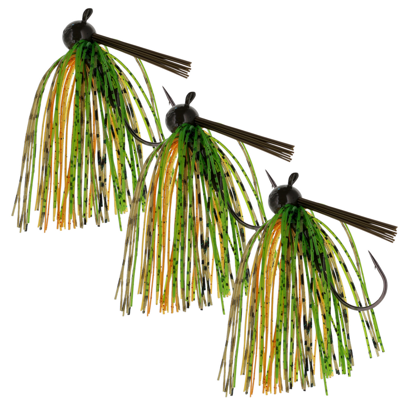 Load image into Gallery viewer, Reaction Tackle Lead Football Jigs 3-Pack

