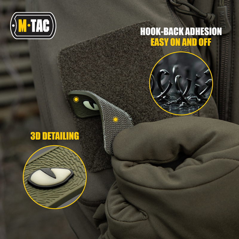 Load image into Gallery viewer, M-Tac Glows in the Dark Cat Eyes Morale Patch 3D PVC

