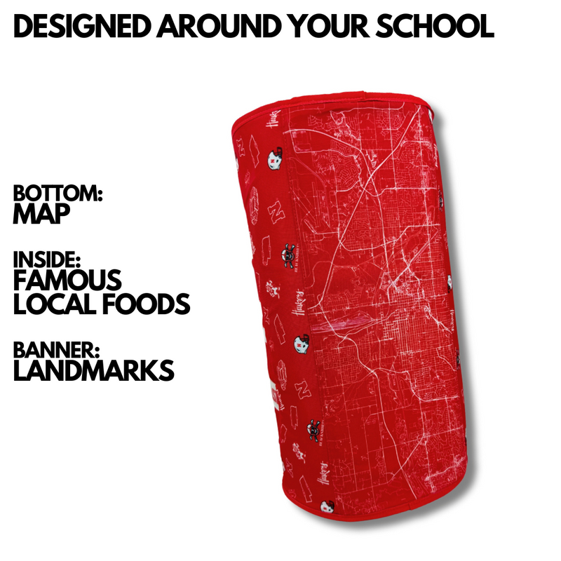 Load image into Gallery viewer, University of Nebraska Duffel Cooler
