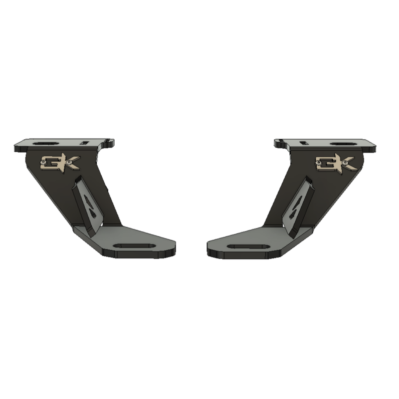 Load image into Gallery viewer, Ram 2500 &amp; 3500 Steerable Knuckle Pod Light Mounts (2014-2018)

