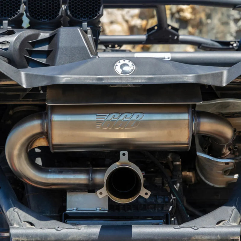 Load image into Gallery viewer, 2017-2025 Can-Am Maverick X3 Turbo / Max X3 Turbo GGB Trail Muffler
