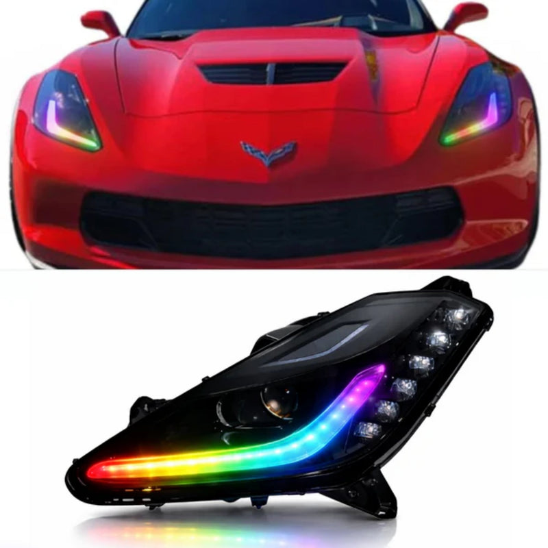 Load image into Gallery viewer, Chevrolet Corvette Multicolor DRL Boards (2014-2019)
