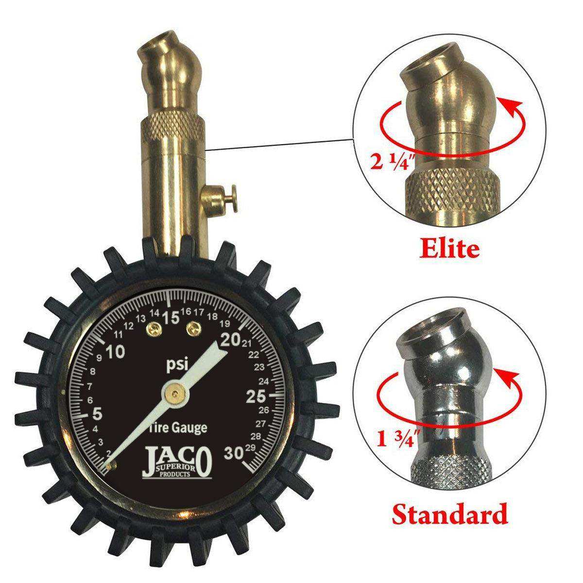 Elite® Low Pressure Tire Gauge - 30 PSI - Skoutley Outdoors LLC