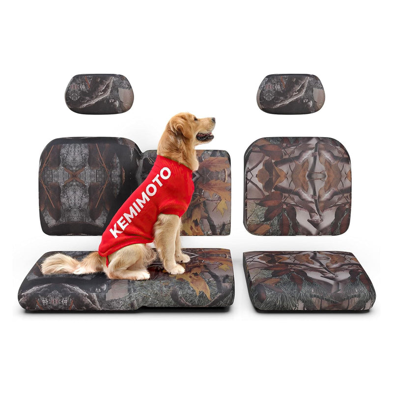 Load image into Gallery viewer, Camo Split Bench Seat Covers for Polaris Ranger XP 1000/Crew
