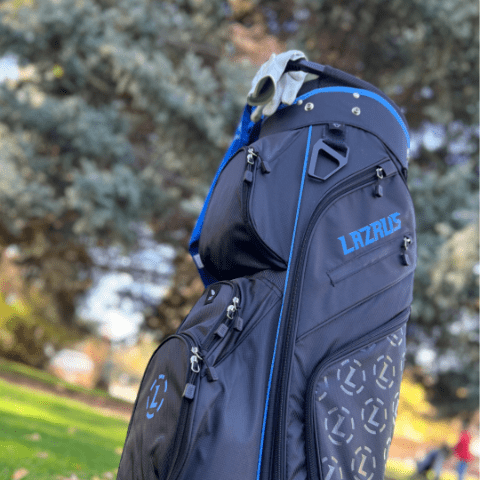 Load image into Gallery viewer, Lazrus Golf Premium Black Golf Bags
