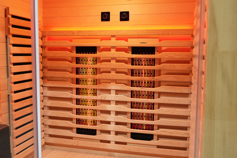 Load image into Gallery viewer, Blisspod I Venetian RED I All-In-One - Full Spectrum + Red Light Therapy I Indoor Premium Sauna I 2 Person
