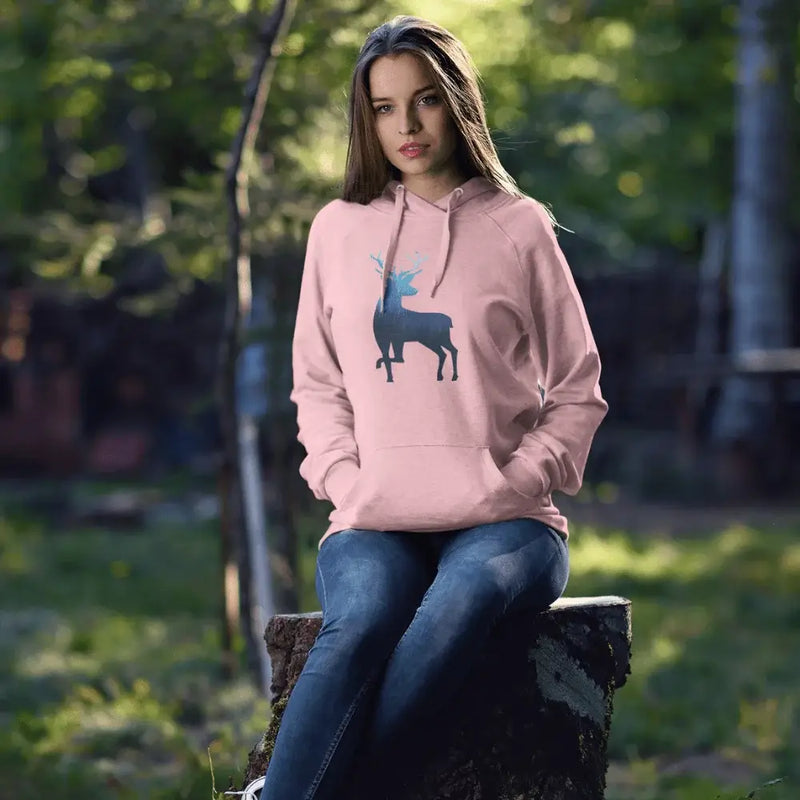 Load image into Gallery viewer, Deer Color 2 Women Hoodie
