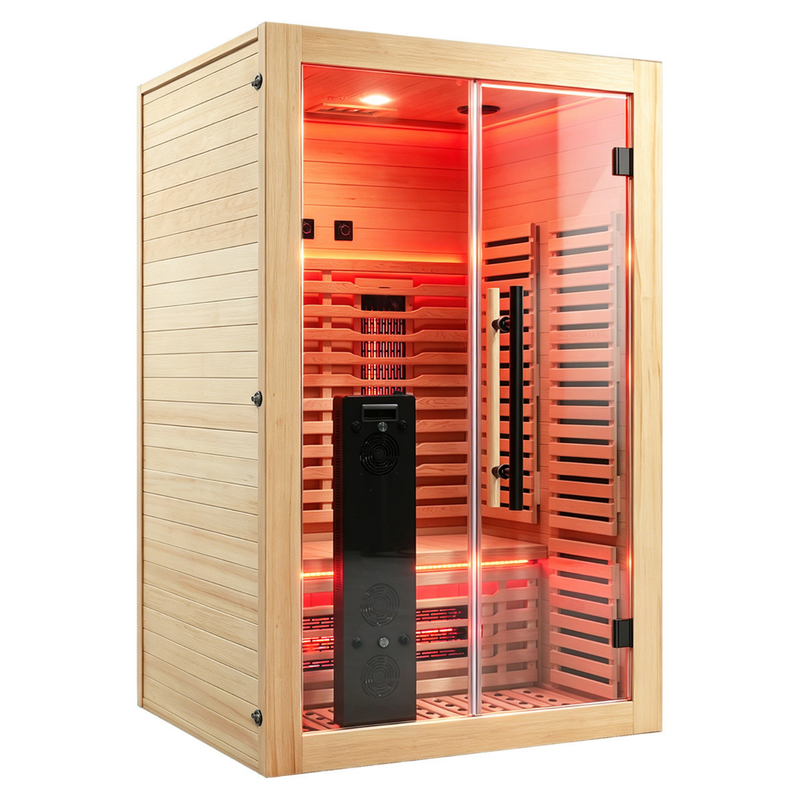 Load image into Gallery viewer, Blisspod I Venetian RED I All-In-One - Full Spectrum + Red Light Therapy I Indoor Premium Sauna I 2 Person
