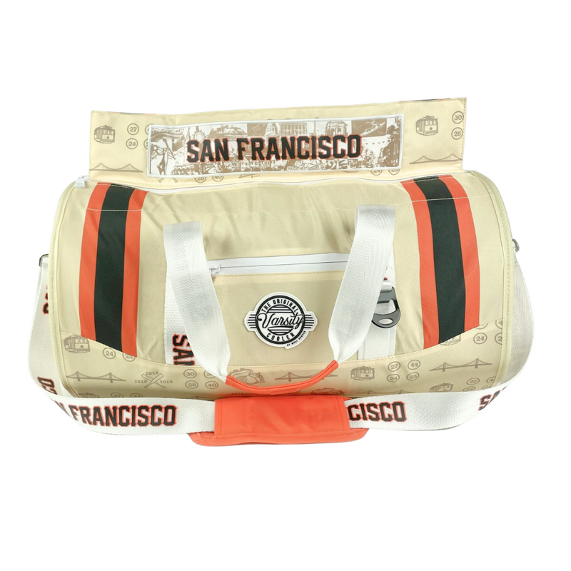 Load image into Gallery viewer, San Francisco Baseball Duffel Cooler
