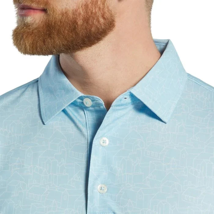 Load image into Gallery viewer, FootJoy Scottish Town Lisle Golf Polo
