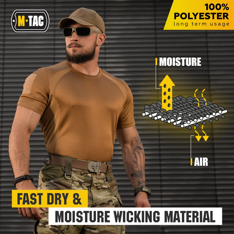 Load image into Gallery viewer, M-Tac T-Shirt Athletic Tactical Gen II with Loop Panels (Set of 3)
