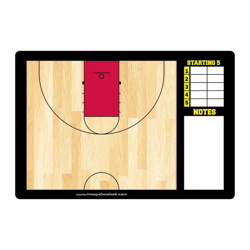 Load image into Gallery viewer, Custom High School Basketball Coaching Board 15.7 x 10.6 in (Classic)
