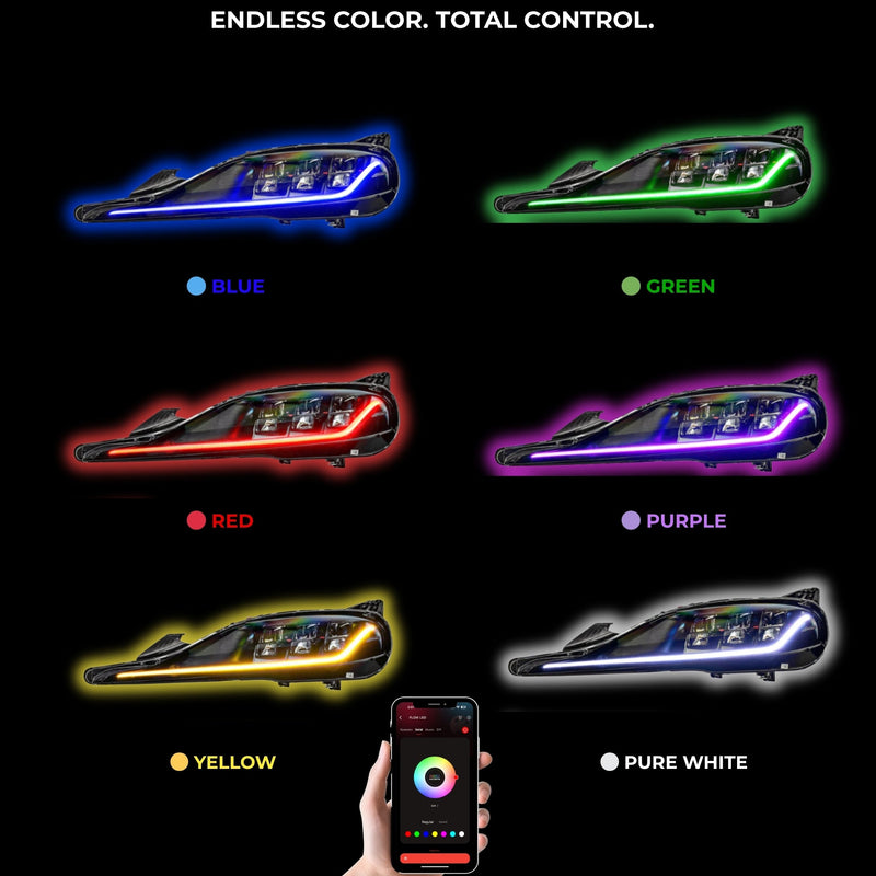 Load image into Gallery viewer, Toyota Supra RGBW DRL boards (2020-2024)
