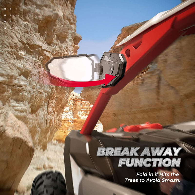 Load image into Gallery viewer, Aluminum Side Mirrors for Can-Am Maverick X3/ X3 Max
