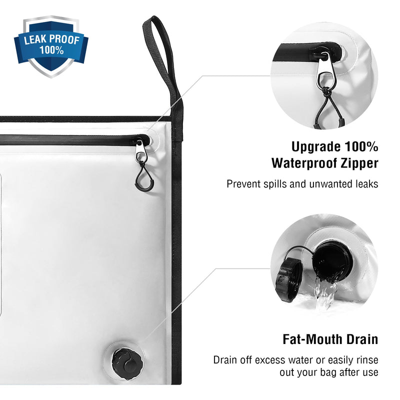 Load image into Gallery viewer, 40x18" Insulated Fish Cooler Bag, Waterproof Zipper
