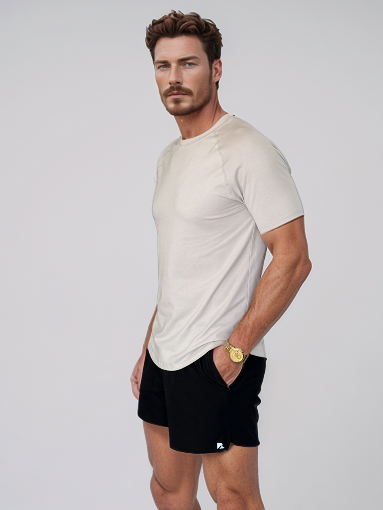 Load image into Gallery viewer, AirFlow Definition Tee Beige
