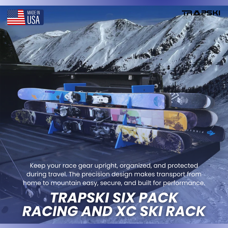 Load image into Gallery viewer, TRAPSKI SIX PACK Racing and XC Ski Rack
