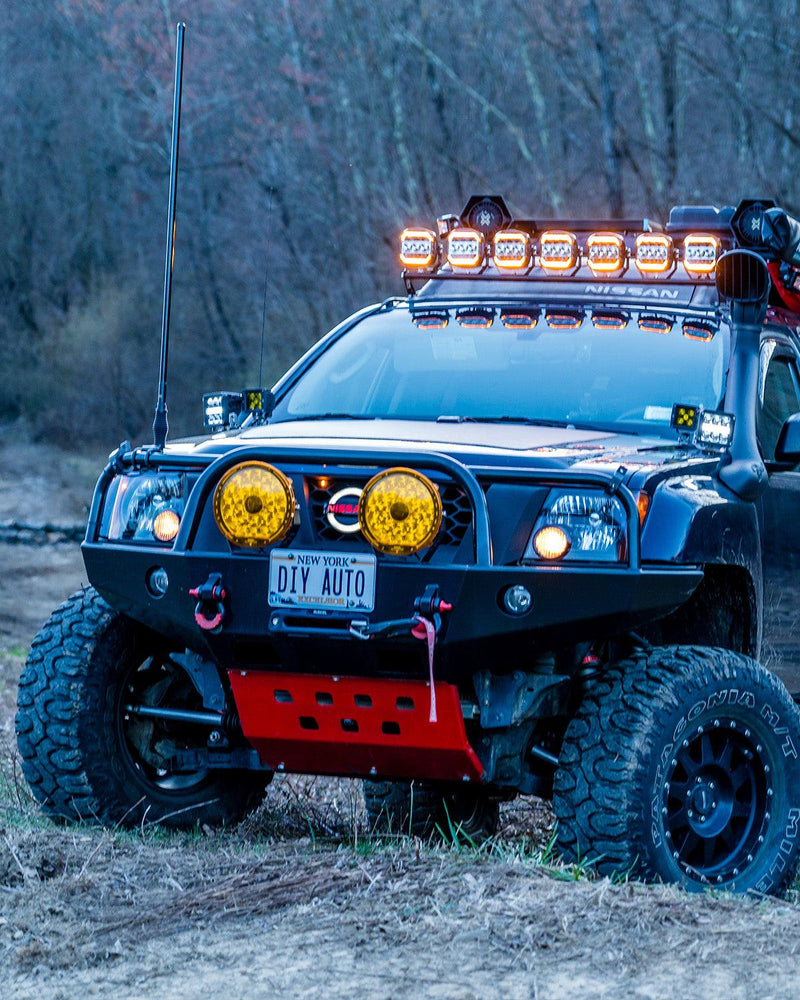 Load image into Gallery viewer, XP-ULTRA Series 5 Inch 174W LED Side Shooter Pod Lights with White DRL&amp;Amber Turn Signal Light
