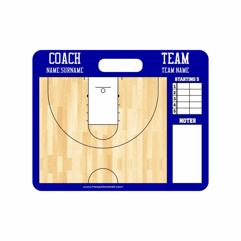 Load image into Gallery viewer, Custom Men's NCAA Basketball Coaching Board 11.4 x 9.4 in (Magnetic)
