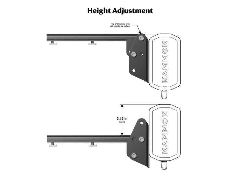 Load image into Gallery viewer, Crosswing Side Mount Kit
