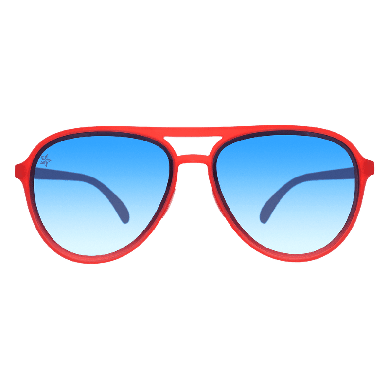 Load image into Gallery viewer, "Bald Eagle's BBQ Heist" MACH G Polarized Sunglasses
