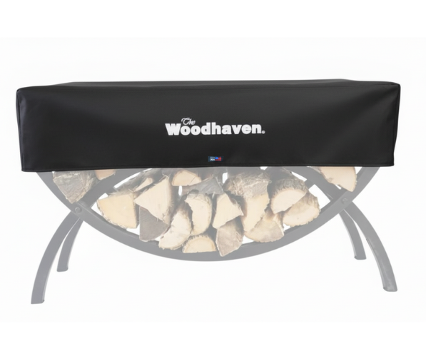 Load image into Gallery viewer, Standard Firewood Rack Seasoning Cover   USA Made   Woodhaven
