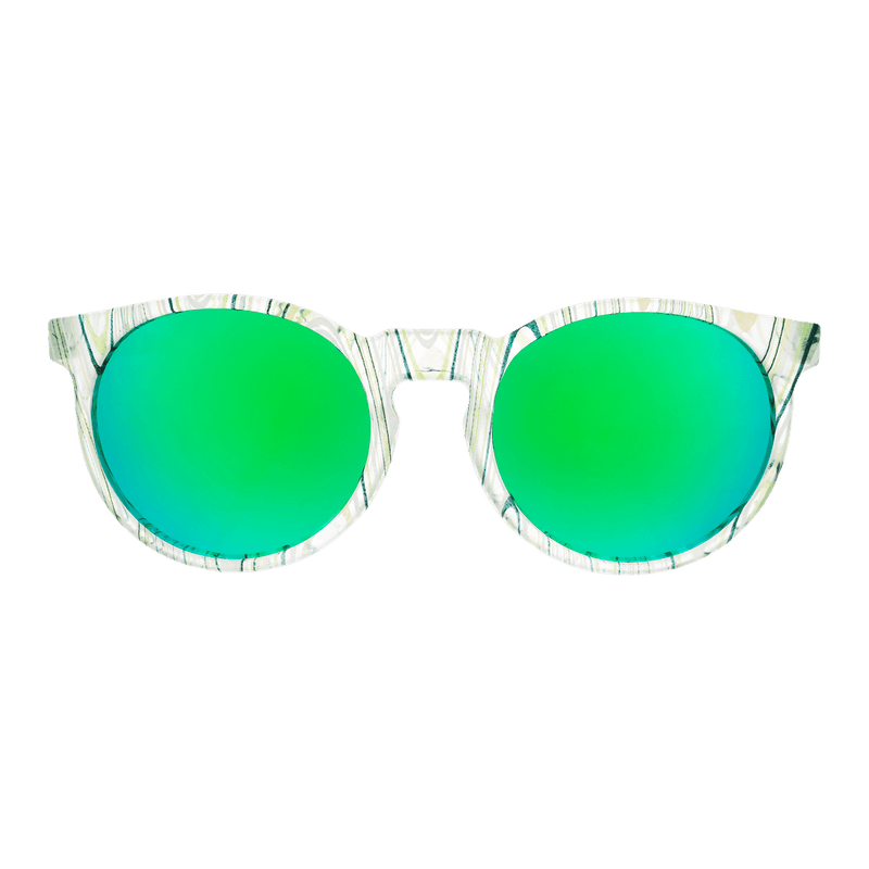 Load image into Gallery viewer, &quot;Marble Arts Master” Circle G Polarized Sunglasses
