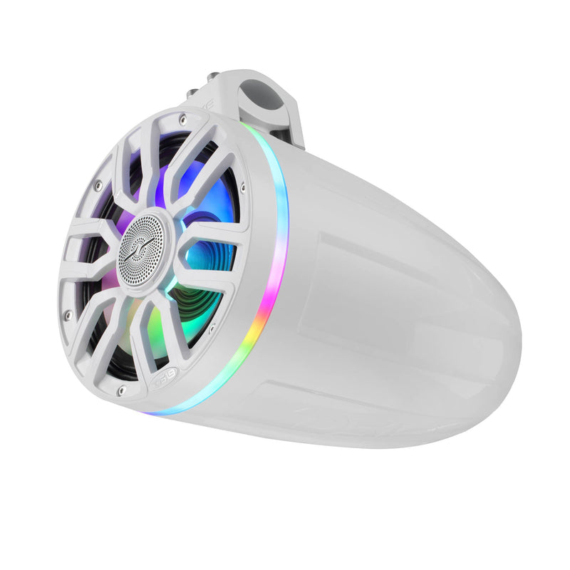 Load image into Gallery viewer, 8" NXL-iQ Marine Tower Speaker with Digital LED Lights, Neodymium Magnet, 1" Compression Driver, IP65 Rated, 350W RMS, 4-Ohm
