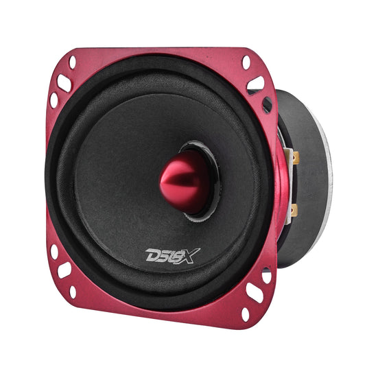 PRO-X 4x6” Mid-Range Loudspeaker with Bullet | 100W RMS 4-Ohm