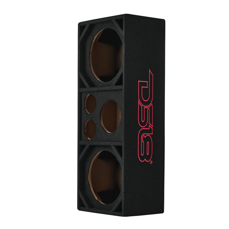 Load image into Gallery viewer, Dual 10” + Dual 4” Tweeter + 2” Driver Ported Empty Voceteo Enclosure | Speakon-Ready
