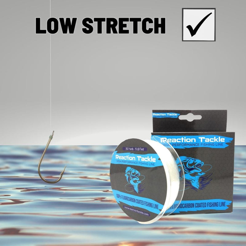 Load image into Gallery viewer, Reaction Tackle Fluorocarbon Coated Fishing Line
