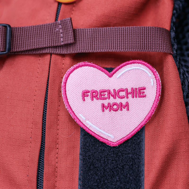 Load image into Gallery viewer, Frenchie Mom Heart Patch
