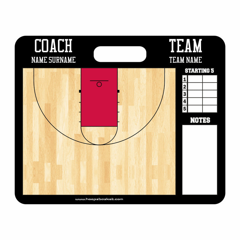 Load image into Gallery viewer, Custom High School Basketball Coaching Board 22 x 17.5 in (Magnetic)
